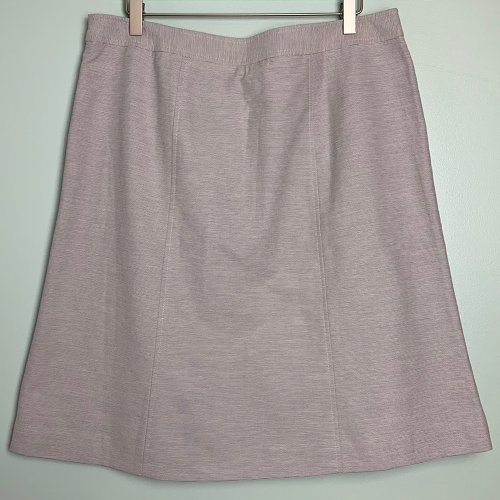 NWT LOFT Cotton A-line Skirt 14 Petite